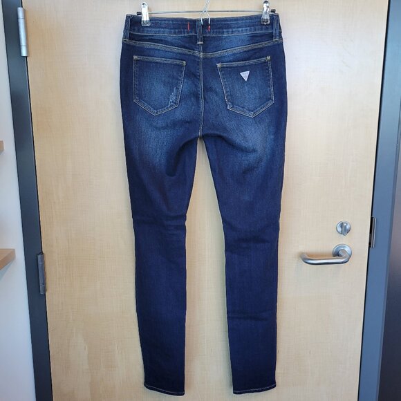 Guess Medium Rise Curvy Skinny Jeans - Picture 2 of 4